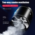 thumbnail image 3 of Round Inline Booster Duct Fan Exhaust Ventilation Fan with Low, 3 of 5