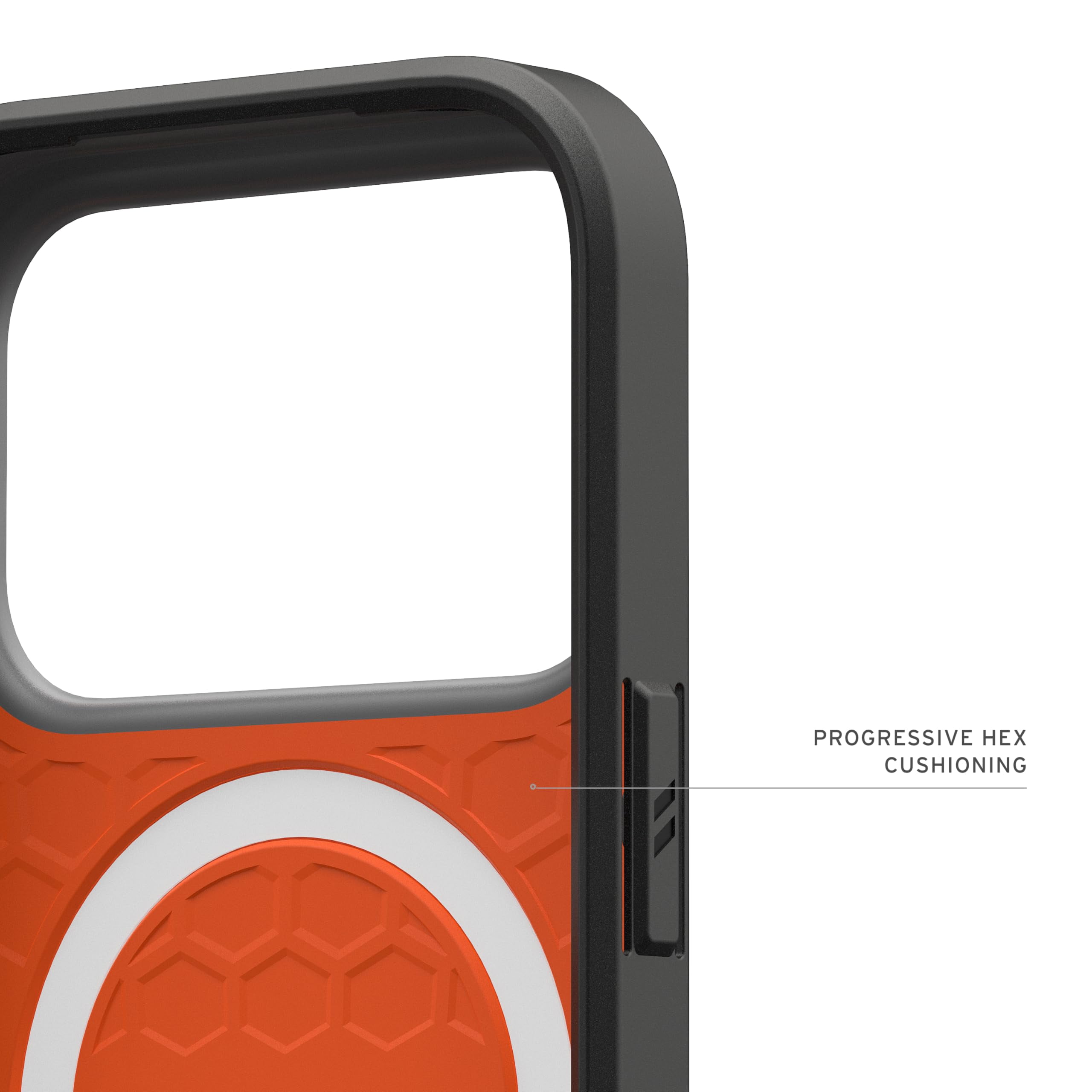 UAG iPhone 17 Pro Case Civilian - Compatible with MagSafe Military Grade Protective Cover, Orange