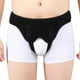 thumbnail image 5 of Cinturón de hernia para hernia inguinal o deportiva simple/doble, soporte de hernia para hombres, correa de recuperación para aliviar el dolor con 2 almohadillas de compresión extraíbles (L), 5 of 5