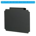 thumbnail image 4 of 88x64mm Plastic Basket Chalkboard Labels with 2Pcs White Chalk Matte Black 20 Pack, 4 of 5