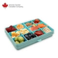 thumbnail image 1 of Melii Contenant Snackle avec 12 sections, Bleu, 1 unité, 1 of 7