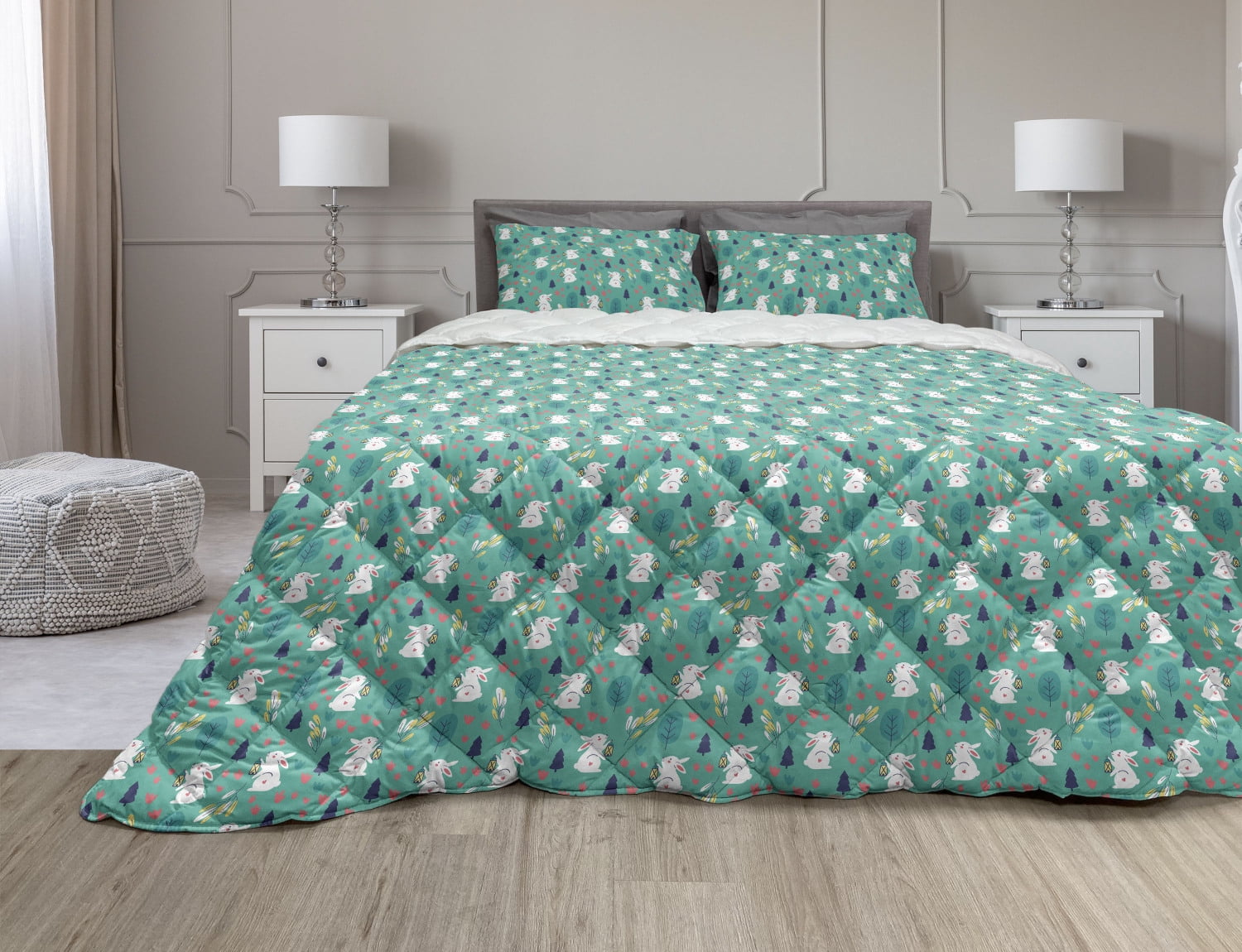 Easter Bunny Comforter \u0026 Sham Bedding 