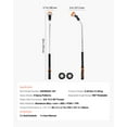 thumbnail image 3 of KFFKFF Hydration Stick, 36-Inch Extended Robust Horticulture Hose Stick with 8 Spray Modes & 180° Pivoting Head, Extended Hose Sprayer with Thumb Control On/Off, Perfect for Suspended Planters, 3 of 9