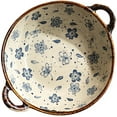 thumbnail image 1 of Large Serving Bowl 24oz Deep Pasta Dish Ceramic Salad Bowl,Irregular, 1 of 8