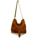 thumbnail image 3 of Fashion Fringe Tassels Bag de hombro retro bolso bolso de bolso de cuerpo cruzado para mujeres damas (marrón), 3 of 7