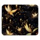 thumbnail image 1 of Alfombrilla de ratón con estampado de luciérnagas: base de goma antideslizante, fácil deslizamiento, superficie cómoda, materiales duraderos, portátil y con un diseño moderno y fresco., 1 of 1