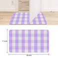thumbnail image 6 of Buffalo Plaid Outdoor Rug 30x17 - Chic, No-Skid & Absorbent Front Door Mat for Layered Outdoor Decor. Doormat forStyle & Character to Spring & Summer Farmhouse Decor, 6 of 6