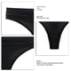 thumbnail image 4 of Tangas De Yoga, Ropa Interior De Tanga De Tiro Bajo 5 Piezas Acanalada Para El Hogar Ccdes Otros, 4 of 5