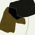 thumbnail image 2 of Wang, Melissa 26x26 Gold Ornate Wood Framed with Double Matting Museum Art Print Titled - Shape Silhouettes II, 2 of 4