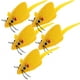 thumbnail image 1 of KAKOWELY 5 juguetes con forma de ratón para gatos, lindos ratones, juguetes para masticar para gatitos y gatos., 1 of 5