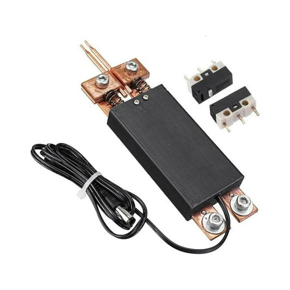 Wisewang Home Industrial Mini Spot Welding Pen Weld Machine Build-in Switch Welder DIY Crafting Accessories Handicraft Supplies Black