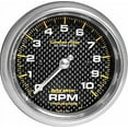 thumbnail image 2 of AutoMeter 4798 Carbon Fiber Electric In-Dash Tachometer, 2 of 4