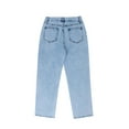 thumbnail image 5 of Women Low Waisted Pants Wide Leg Denim Jeans Straight Casual Loose Baggy Trousers Vintage Y2K 90s Streetwear, 5 of 9