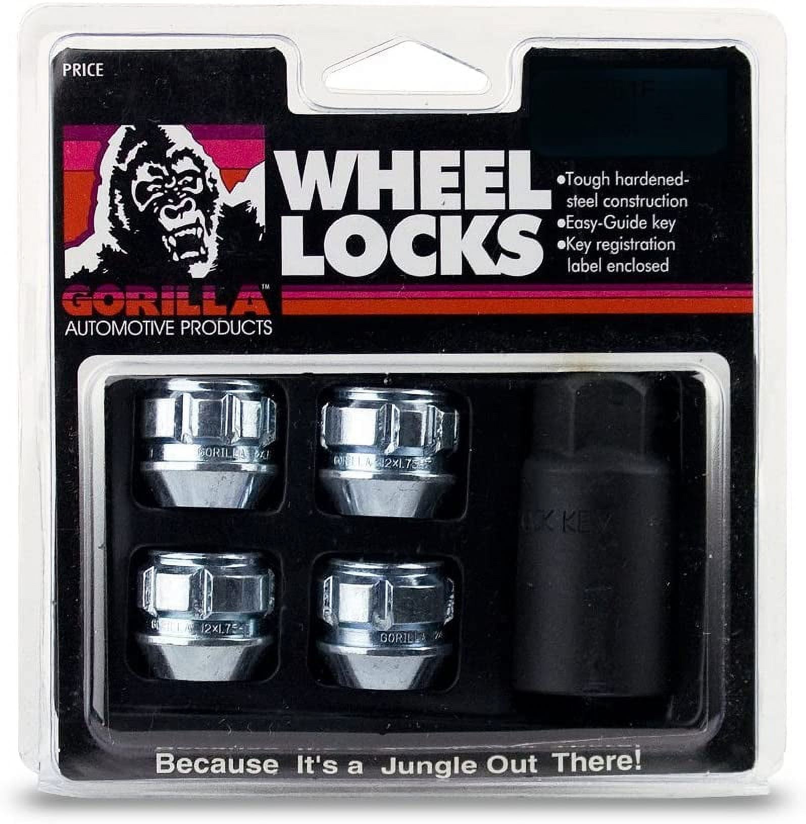 Gorilla Automotive 71631N Acorn Wheel Locks (12mm x 1.50