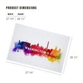thumbnail image 2 of Lantern Press 1000 Piece Jigsaw Puzzle, Washington, DC, Skyline Abstract, White Background, 2 of 5
