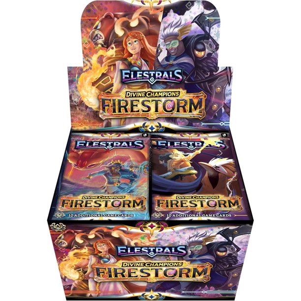 Elestrals TCG: Divine Champions - Firestorm Booster Display Box - 36 Packs