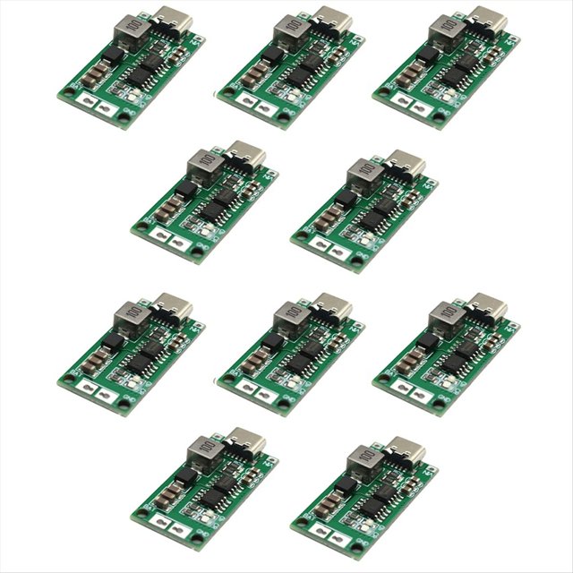 Minicargador de Batería USB Tipo C de 8,4 V, 12,6 V y 16,8 V para Módulo de Carga Elevadora de Batería LiPo/Li-Ion 4S de 4 A.