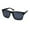 Matte Black Black, variant on Polarized Mens Rectangular Minimal Sport Plastic Sunglasses Matte Black Black