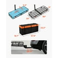 thumbnail image 2 of Vevor GZBDPDECKFGZR2EQ5V0 500 lbs Net Folding Hitch Cargo Carrier, 2 of 10