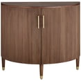 thumbnail image 2 of Studio 55D Muir 39 1/2" Wide Birch 2-Door Demilune Cabinet, 2 of 9