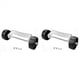 thumbnail image 1 of 4X Kit de Ruedas para Calentador de Patio Universal: Soporte Plateado de Acero Inoxidable + Ruedas Negras, Rueda Alta para Calentador de Patio A Gas Propano, 1 of 8