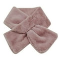 thumbnail image 1 of Women Scarf Creative Cross Solid Color Faux Fur Scarf Collar Scarf Neck Warmer, 1 of 5