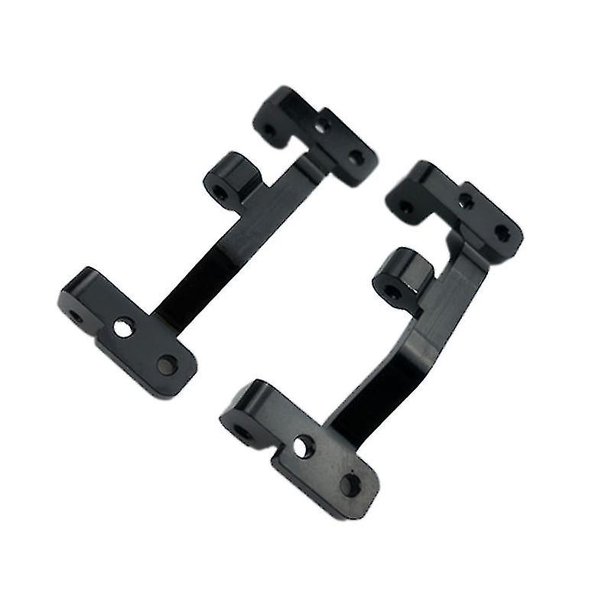 1 par de asiento de Base de varilla de tracción de Metal Para Wpl C24 C14 1/16 Rc Car YONGSHENG negro