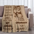 thumbnail image 5 of Christian Gifts Blanket of Women Men, Bible Gifts Blanket, Inspirational Religious Birthday Gifts Blanket, Baptism Confirmation Gifts Blanket, Catholic Spiritual Gifts Blanket, 50"x60", 5 of 5
