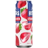 Straw A Rita Ritas Straw-Ber-Rita Sparkling Margarita, 25 fl. oz. Can, 8% ABV ...