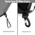 thumbnail image 4 of Funda para gafas de sol Fintie Hard EVA Shell a prueba de golpes, color gris oscuro, 4 of 9