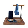 thumbnail image 1 of Soporte para Auriculares WRIGHTMART de Madera de Acacia para Múltiples Dispositivos, 1 of 9