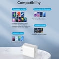 thumbnail image 4 of Cargador USB C Cargador PD Cargador Compatible Rápido para iPhone 12/12min/12Pro/12Pro Max 20W Guardung EL017652-02, 4 of 5