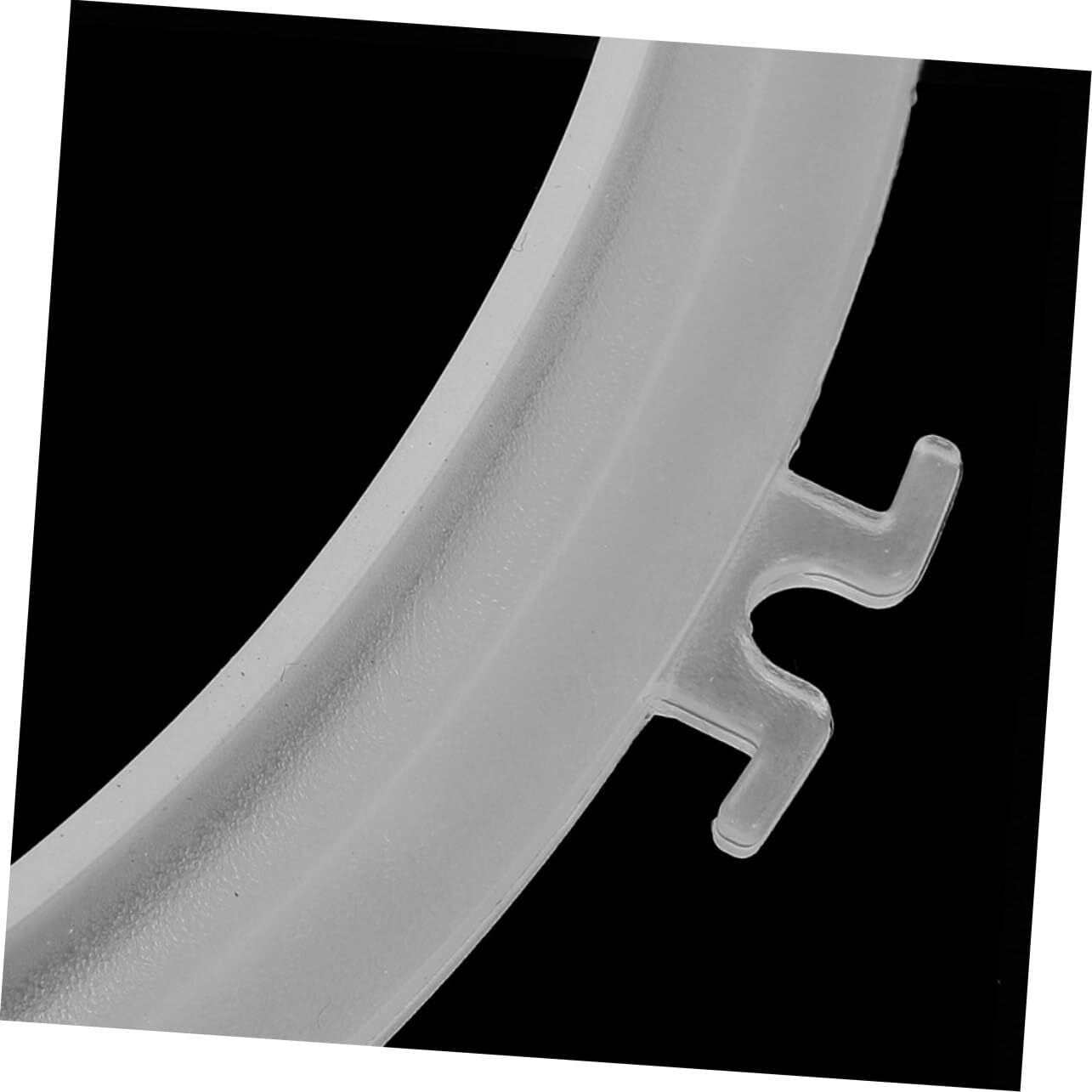 2pcs Pot Sealing Rings White Rice Cookers Sealing Ring Ring for Pressure Cooker Pressure Cooker Circle