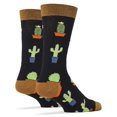 thumbnail image 2 of Oooh Yeah Men's Novelty Crew Socks, Funny Cotton Socks, Into The Desert, One Size, 2 of 3