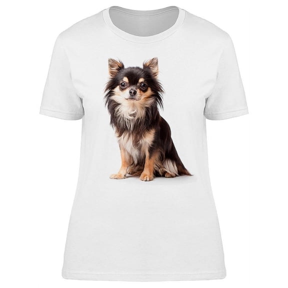 Lovely Chihuahua Sitting T-Shirt Women -Image by Shutterstock, Female XX-Large