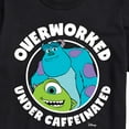 thumbnail image 3 of Monsters Inc.  - Overworked Under Caffeinated - Men's Short Sleeve Graphic T-Shirt, 3 of 5