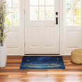 thumbnail image 6 of 32"x20" Door Mat Mat Absorbent & Non-Slip Entryway Rug Washable Floor Mat Magical Night Sky with Fish, 6 of 8