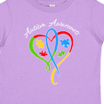 thumbnail image 4 of Inktastic Autism Awareness Heart Ribbon and Puzzle Pieces Boys or Girls Toddler T-Shirt, 4 of 5