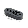 thumbnail image 4 of relayinert Voiture Échappement Support de Fixation Support Polyuréthane 4 Trous Isolateurs Modification Raccord Pièces de Rechange Noir 1Set, 4 of 5