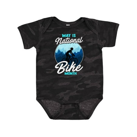

Inktastic National Bike Month Biking Cyclist Gift Gift Baby Boy or Baby Girl Bodysuit