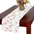 thumbnail image 2 of MYPOP Pink Flamingo Pattern Table Runner Home Decor 14x72 Inch,Flamingo Table Cloth Runner for Wedding Party Banquet Decoration, 2 of 6