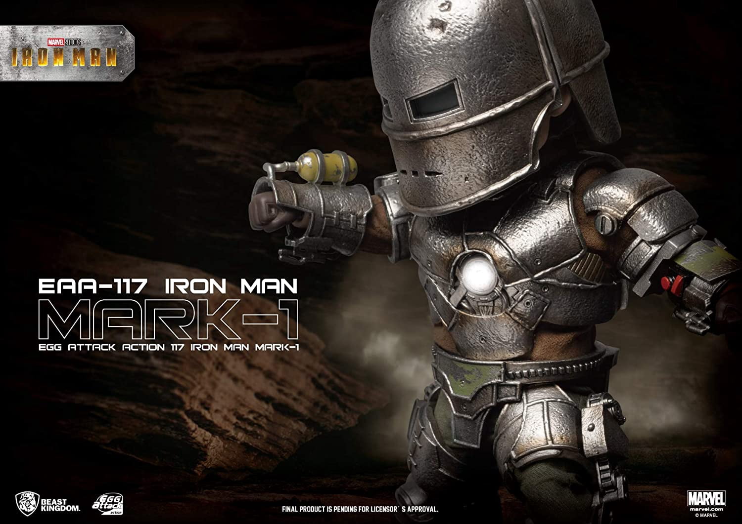 6.25" Iron Man EAA-117 Mark I Action Figure