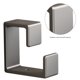 thumbnail image 3 of Estante de almacenamiento de lavabo plegable antioxidante con ganchos de 6 uds para baño (gris), 3 of 8