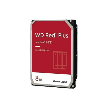 WD - Red Plus 8TB Internal SATA NAS Hard Drive for Desktops