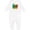 AA-White, variant on Future Artist Pop Art Style with Paint Splatters Baby Romper Coveralls