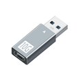 thumbnail image 4 of 10Gbps USB 3.0 macho a tipo C USB 3.1 adaptador hembra convertidor de cargador de datos Likrtyny Componentes de la computadora, 4 of 5