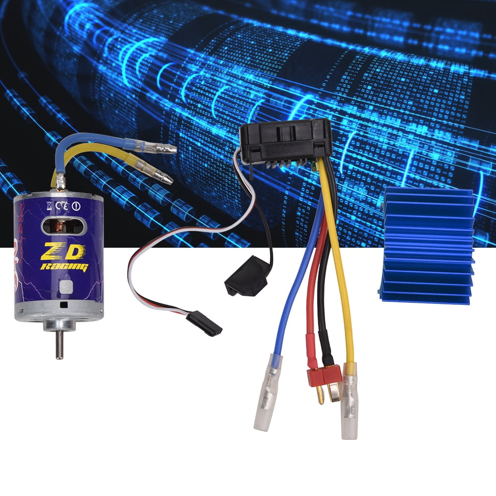 ESTINK Durable Electric Speed Controller, RC Car Motor, RC Truggy 1/10 RC Crawler Car RC Truck