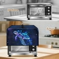 thumbnail image 3 of TSOVTHRID Sea Turtle Star Print Microwave Oven Dust Cover Stain-Resistant Microwave Oven Grill Cover Dustproof Kitchen Machine Covers Case Protections for Toaster Oven, 20.9"W x 15.7"D x 12.4"H, L, 3 of 7