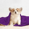 thumbnail image 4 of Disketp Purple Dog Blanket/Bed Cover for Dogs and Cats,Puppy Essentials-Large, 4 of 8