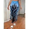 thumbnail image 2 of iEFiEL Womens Halloween Mermaid Costume Shiny Fish Scales Leggings Stretchy Gym Running Tight Pants Type C XL, 2 of 4